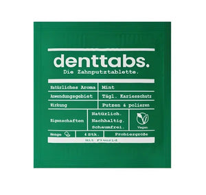 denttabs. デンタブス ミント ミニサイズ 4粒